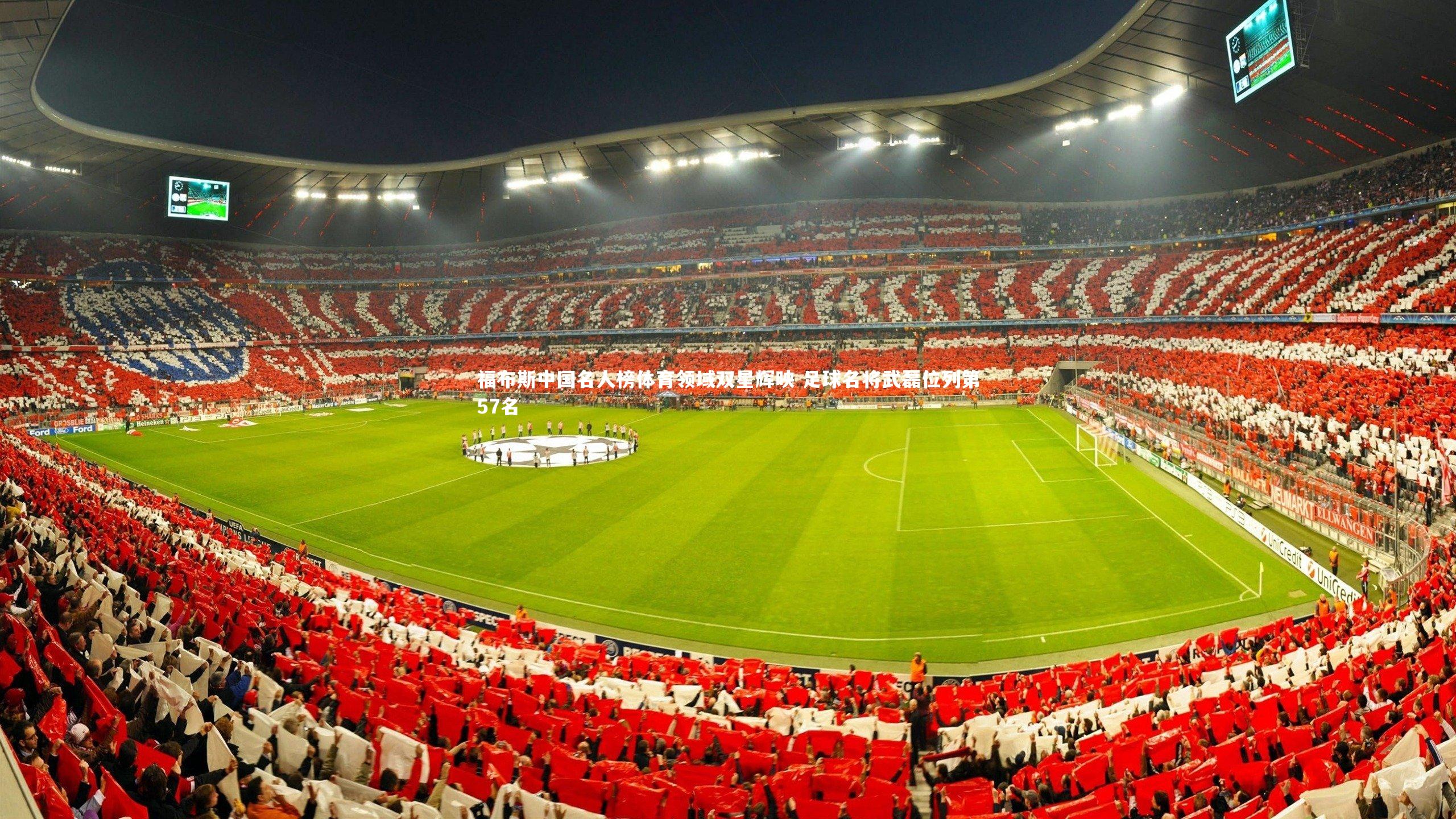 福布斯中国名人榜体育领域双星辉映 足球名将武磊位列第57名